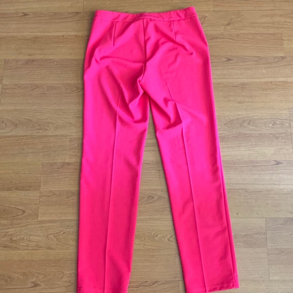 hope and harlow Pants & Jumpsuits Bright Pink Straight Leg Pants